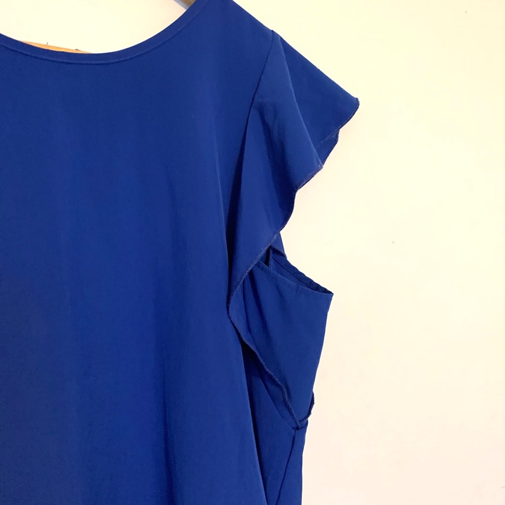 Blue Cocktail Dress - Picture 4 of 4